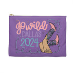 Official Go Wild 2024 Kick Up Your Heels Planner Pouch: Purple