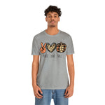 Peace Love Fall Unisex Short Sleeve Tee