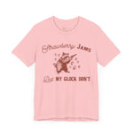 Strawberry Jams but My Glock Don't Raccoon  unisex T-shirt