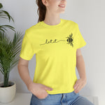 Let It Be Positivity Shirt  Unisex Short Sleeve Tee