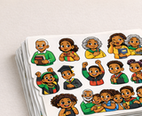 Black History Month 2026 Stickers