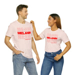 Melanin Thank YOU bag Black Statement Sassy Short Sleeve Tee