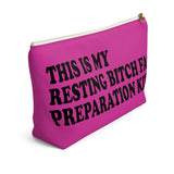 This is my RBF Prep Kit Makeup Planner Pouch Bag