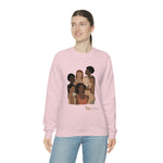 Shades of Melanin: Unisex Cotton Crew Neck Sweatshirt