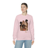 Shades of Melanin: Unisex Cotton Crew Neck Sweatshirt