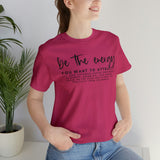 Be The Energy You Want To Attract Unisex Crew Cotton Blend Shirt