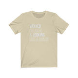 Vaxxed, Relaxed and Looking like a snack Unisex Short Sleeve Tee