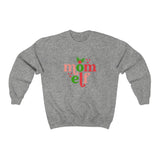 Mom Elf Holiday Magic  Unisex EcoSmart® Crewneck Sweatshirt