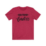 Girlfriend to Fiancee Engaged Wedding Unisex Short Sleeve Tee