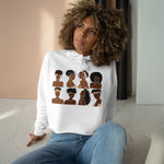 Shades of Melanin Women's Crop Hoodie