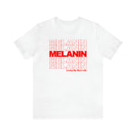 Melanin Thank YOU bag Black Statement Sassy Short Sleeve Tee