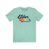 Elder Queer TikTok Alphabet Mafia RAINBOW #Pride365 Unisex Jersey Tank Unisex Short Sleeve Tee