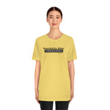 Boundaries, Water and Minding My Business Short Sleeve Tee @PortiaNoir