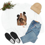 Shades of Melanin: Unisex Cotton Crew Neck Sweatshirt