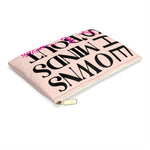She Minds her Business Planner  Storage Canvas pouch