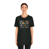 Girls Just Wanna Have Fundamental Human Rights Short Sleeve Tee