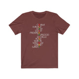 Powerful Names in Black History  BHM Celebration Unisex Short Sleeve Tee