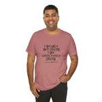 I'm not AntiSocial Unisex Short Sleeve Tee