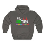 Por La Cultura Latinx Culture History Unisex Heavy Blend Hooded Sweatshirt si se puede
