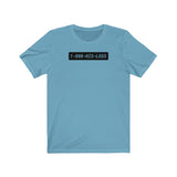 1-800-HIS-LOSS #selflove #breakup healing Unisex Short Sleeve Tee