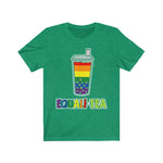 EQUALI-TEA BUBBLE TEA RAINBOW #Pride365 Unisex Jersey Tank Unisex Short Sleeve Tee
