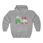 Por La Cultura Latinx Culture History Unisex Heavy Blend Hooded Sweatshirt si se puede