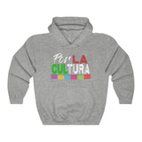 Por La Cultura Latinx Culture History Unisex Heavy Blend Hooded Sweatshirt si se puede