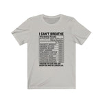 I can't Breathe Sons and Daughters #BLM  Unisex Short Sleeve Tee