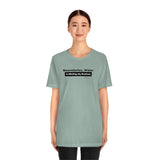 Boundaries, Water and Minding My Business Short Sleeve Tee @PortiaNoir