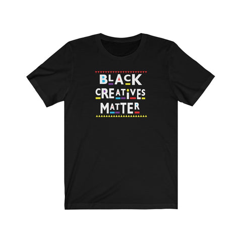 Black Creatives Matter Culture  Short Sleeve Tee