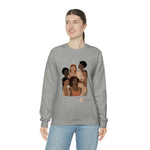 Shades of Melanin: Unisex Cotton Crew Neck Sweatshirt