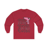 Never Underestimate a Crafty Woman Sleeve Shirt
