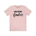 Girlfriend to Fiancee Engaged Wedding Unisex Short Sleeve Tee