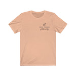 Grow through what you Go through Positive Vibes Unisex Jersey Short Sleeve Tee