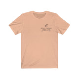 Grow through what you Go through Positive Vibes Unisex Jersey Short Sleeve Tee