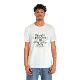 I'm not AntiSocial Unisex Short Sleeve Tee