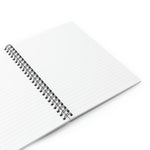 Educated, Motivated, Elevated, Melanated Ruled Melanin Spiral Notebook