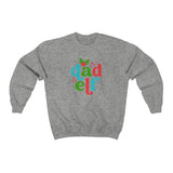 Dad Elf Holiday Magic   Unisex EcoSmart® Crewneck Sweatshirt