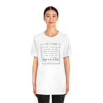 For the Plans I have for you Jeremiah 29:11 UNISEX fit