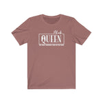 Chess Powerful Black Queen Definition BHM Celebration Unisex Short Sleeve Tee