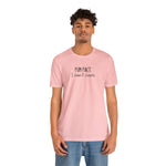 Fun Fact: I don't care! UnisexShort Sleeve Tee