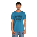 Craftoholic, but on the road to Recovery Unisex Crew Cotton Blend Shirt