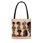 Shades of Melanin Canvas Tote Bag