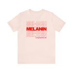 Melanin Thank YOU bag Black Statement Sassy Short Sleeve Tee