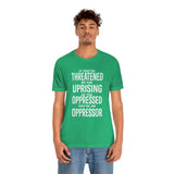 If You are Threatened by The Uprising TikTok Inspired Unisex Short Sleeve Tee
