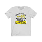 Don't Mess with a Woman Who Knows Crime Scenes  Short Sleeve