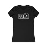 Chess Powerful Black Queen Definition BHM Celebration Ladies  Fit Short Sleeve Tee