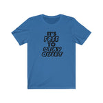 It's FREE to STAY Quiet!  TikTok Unisex Short Sleeve Tee