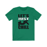 Let's Just Chill #GoodVibes Unisex Jersey Short Sleeve Tee