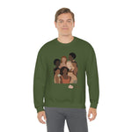 Shades of Melanin: Unisex Cotton Crew Neck Sweatshirt